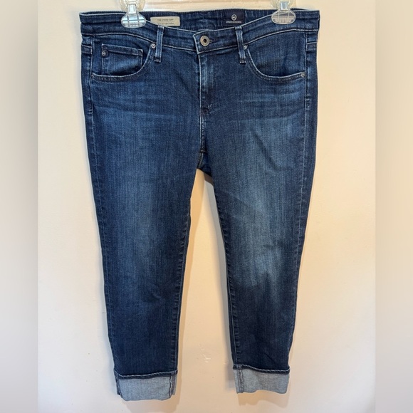 AG Adriano Goldschmied The Stevie Cuff Jeans Sz 30‎ - Picture 1 of 8